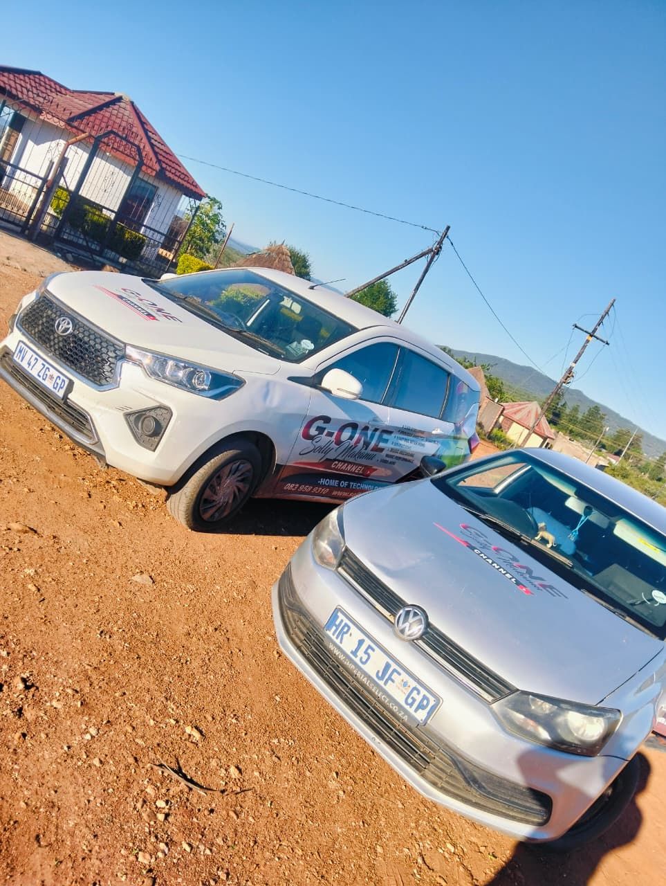 Solly Makamu branded car 1