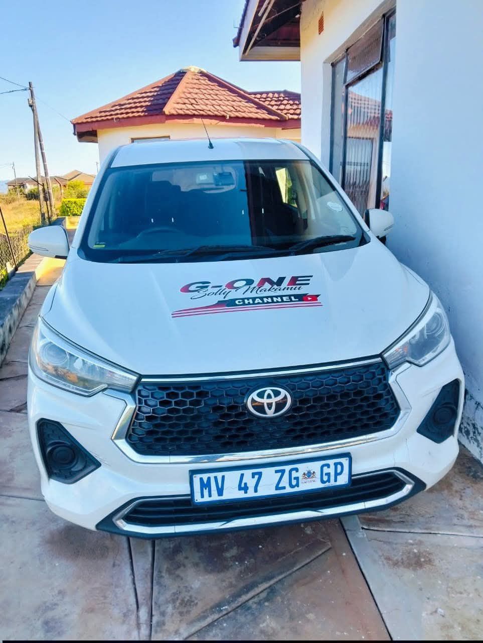 Solly Makamu branded car 3