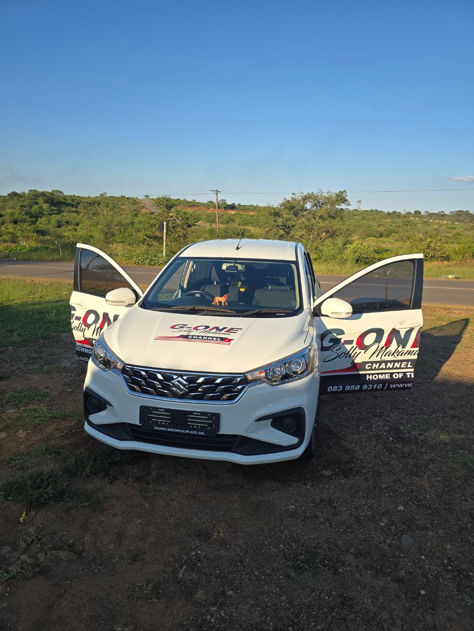 Solly Makamu branded car 6